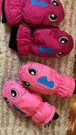 img 1 attached to 🧤 Winter Unisex Waterproof Mittens: Cotton Lined Girls' Accessories for Cold Weather Protection review by Richard Gilbert