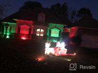 картинка 1 прикреплена к отзыву Набор из 4 фонарей Onforu RGB LED с аналогичной мощностью 160 Вт, световые приборы для подсветки сменяемого цвета, управляемые с пульта, Рождественское освещение, влагозащищенные наружные и внутренние штативы-стобоскопы, осветительные приборы для мероприятий от Tyler Vaughn