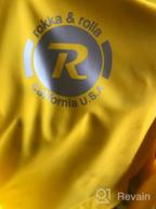 img 1 attached to Waterproof Rubberized Raincoat 🌧️ for Boys' - Rokka Rolla Clothing review by Kavon Wiley