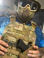 картинка 1 прикреплена к отзыву 6" Foldable Half Face Airsoft Mesh Mask With Ear Protection And Military Tactical Lower Face Protection By OneTigris от Eric Teshome