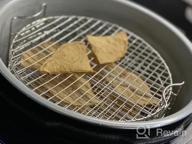 img 1 attached to Efficiently Dehydrate With Ninja Foodi Dehydrator Stand - 6.5-Qt, Gray review by Shaun Helm