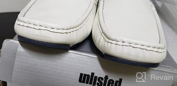 img 1 attached to π Unlisted Mens Textured Driver Cognac Men's Shoes: Perfect Loafers & Slip-Ons for Style and Comfort review by Vivian Eker