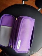 img 1 attached to YOUSHARES Insulin Cooler Travel Case - Medication Diabetic Insulated Organizer Portable Cooling Bag For Insulin Pen And Diabetic Supplies With 2 Cooler Ice Pack (Purple) review by Alfred Friedrich