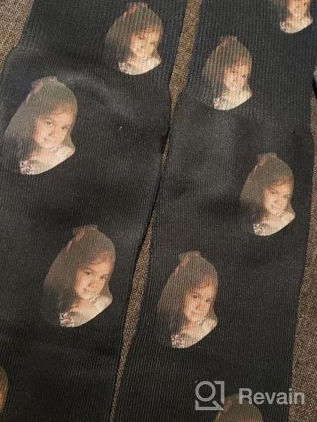 img 1 attached to Personalized Face Socks - Put Your Picture, Photo On Custom Crew Socks - Fun And Unique Gift For Men And Women review by Harel Leary