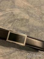img 1 attached to Men'S Genuine Leather Dress Belt With Automatic Buckle, Presented In An Elegant Gift Box By Siepasa review by Gabriel Day
