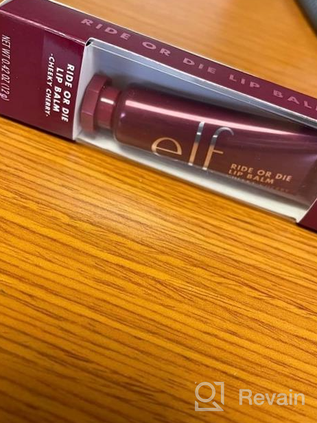 img 1 attached to Say Goodbye To Chapped Lips With E.L.F. Ride Or Die Lip Balm In Cheeky Cherry! review by Fred Whitehead