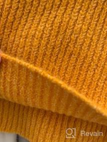 img 5 attached to Платье-свитер на длительные рукава с мокрым воротником для девочек от Amazon Essentials с приятной на ощупь текстурой.