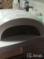 img 1 attached to 💅 Efficient SUNone 48W LED-UV Nail Dryer Lamp in Classic White review by Aneta Ambroziak ᠌