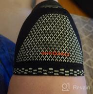 img 1 attached to Extra Large Unisex Knee Brace Compression Support Sleeve For Injury Prevention, Healing & Recovery - EverOne (1 Pair) review by Mac Quigley