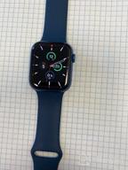 img 2 attached to Smart watch Apple Watch Series 7 45 mm Aluminum Case, dark night review by Anuson Rachso ᠌