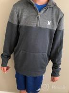 img 1 attached to Hurley Little Pullover Sweatshirt Heather Boys' Clothing and Fashion Hoodies & Sweatshirts review by Chad Gomez