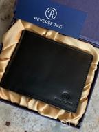 img 1 attached to Reverse Tag Genuine Leather Bifold review by Chris Lacasse