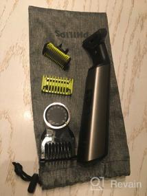 img 11 attached to Trimmer Philips OneBlade Pro QP6550/15, chrome