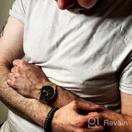картинка 1 прикреплена к отзыву Максимальный стиль с браслетом для мужчин из натуральной кожи Joy от SERASAR. от Gary Morris