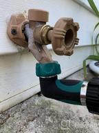 img 1 attached to Upgrade Your RV Plumbing With 2Wayz 90 Degree Hose Elbow And Connector Set - Complete With Shut Off Valve And Garden Hose Elbow review by Terrell Ciula