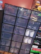 img 1 attached to 18 PCS YITAHOME XL Shoe Storage Box - Stackable Organizers For All Size Shoes | Black (X-Large) review by Sara Hemp