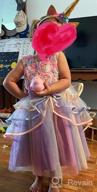 img 1 attached to Beautiful Kids' Lace Ruffles Flower Girl Dress For Weddings & Parties - NNJXD review by Raquel Perkins