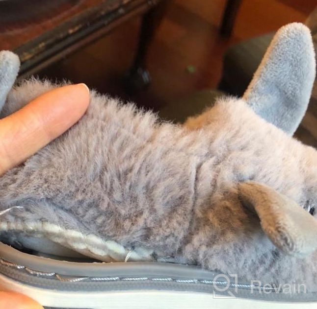 img 1 attached to 👞 Jee Trum Toddler Slippers Grey007: Stylish Boys' Shoe Slippers for Comfort and Elegance review by Nathan Tank