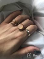 img 1 attached to Vintage Starry Sky Knuckle Ring Set For Women: 7-19Pcs Of Silver Moon Stackable Midi Rings review by Jonathan Davenport