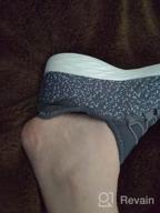 img 1 attached to Lightweight Slip-On Fashion Sneakers For Women - Perfect For Running, Walking, Sports And Gym Workouts review by Jay Elgouhari