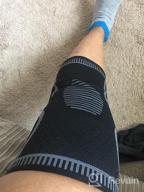img 1 attached to A Pair Of BERTER Knee Compression Sleeves - Support For Sports, Running, Jogging, Arthritis And Injury Recovery - Joint Pain Relief Brace review by Christopher Lott
