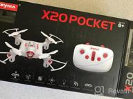 img 1 attached to Experience Fun-Filled Flights With DoDoeleph Mini Drones - Best RC Drone Helicopter Toy For Kids And Adults! review by Aaron Vazquez