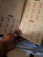 картинка 1 прикреплена к отзыву 24 Hour Planner 2023 – Hardcover, Japanese Design – Weekly & Monthly Appointment Book With Time Slots 8.5 X 11 от Greg Muiznieks