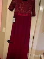 img 1 attached to Shine Bright All Night: Ever-Pretty'S Sequin Maxi Dress For Women review by Joi Thomas