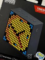 img 1 attached to Upgrade Your Audio And Visual Experience With Divoom TimeBox Evo Bluetooth Speaker – Perfect For Gaming, Room Setup, And Bedside Alarm Clock! review by Brian Fisher