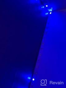 img 4 attached to HOMELYLIFE 32,8-футовые светодиодные ленты RGB Не водонепроницаемый 300 светодиодов SMD 5050 Ленточный свет с 44 клавишами ИК-пульт дистанционного управления Источник питания 24 В Светодиодное освещение