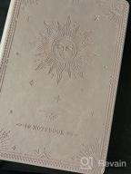 img 1 attached to The Sun: Premium Ruled Notebook With Thick Pages, Dividers, And Pocket - Classic Faux Leather Design For Writing And Journaling review by Chad Jeffries