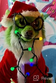img 4 attached to Adult & Teen Grinch Costume Glasses - Dr. Seuss Inspired!