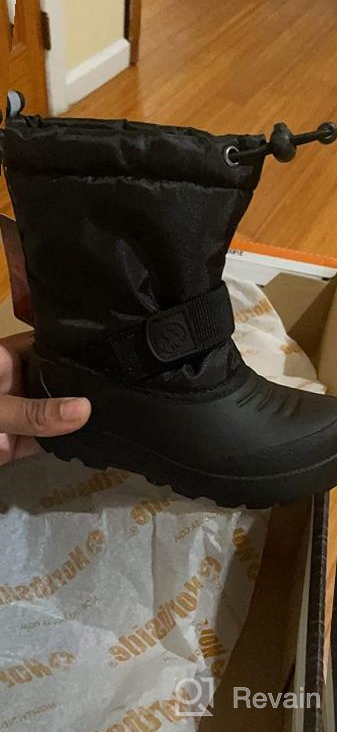 img 1 attached to ❄️ Winter Snow Boot for Toddlers, Little Kids, and Big Kids - Northside Frosty Insulated Boot review by Victor Jack