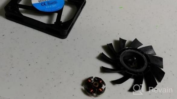 img 1 attached to Pack Of 4Pcs WINSINN 60Mmx10Mm Dual Ball Bearing Brushless Cooling Fans For 5V Systems With 2PIN Connection review by Joshua Days