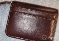 img 1 attached to BRASS TACKS Leathercraft Handmade Blocking Men's Accessories and Wallets, Card Cases & Money Organizers review by Yung Cypher