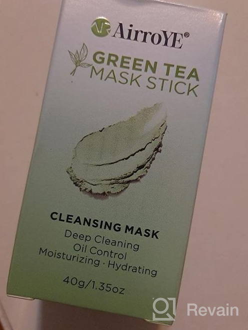 img 1 attached to AirroYE Green Tea Stick Mask - Deep Cleansing, Oil Control And Hydrating - Effective For All Skin Types - Green Tea Cleansing Mask For Moisturized And Refreshed Skin review by Tim Wilson