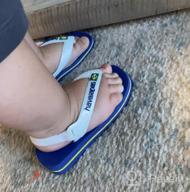 img 1 attached to Havaianas Kids' Brazil Logo Flip Flop Sandal: Comfortable and Stylish Footwear for Children review by Dan Venegas