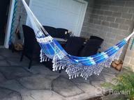 img 1 attached to Relax In Style With Vivere'S Oasis Brazilian Double Hammock review by Isaac Ismail