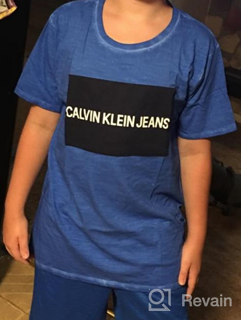 img 1 attached to 👕 Calvin Klein FA21 All 12 Boys' Clothing: Tops, Tees, and Shirts review by Fock Dean