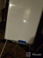 img 1 attached to Magnetic Whiteboard Easel With Adjustable Height For Classroom, Teachers, Home Schooling And Office - 36X24 Inch Dry Erase Board review by Dean Partybus