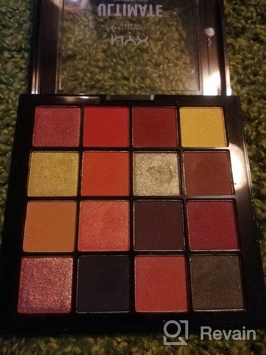 img 1 attached to NYX professional makeup Palette of shadows Ultimate Shadow Palette brights 04 review by Ada Wado ᠌