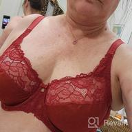 img 1 attached to Flattering And Comfortable: DELIMIRA Women'S Plus Size Lace Minimizer Bra With Full Coverage And Underwire review by Gloria Shaw