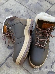 img 7 attached to Men'S & Women'S Winter Snow Boots: Insulated Outdoor Hiking Shoes With Fur Lining For Warmth