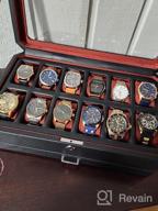img 1 attached to Organize Your Timepieces In Style With Rothwell'S Luxury Leather Watch Box review by Eric Edgar