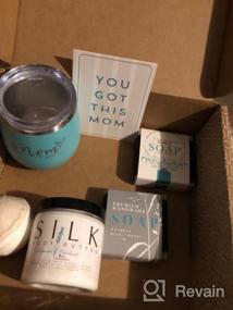 img 5 attached to Pregnancy Gifts For First Time Moms - Mom Est. 2022 Spa Bath Box Set W/ Rose Gold Tumbler - New Mom Gift Basket For New Mom - Expecting New Mom Essentials - Pregnancy Must Haves For First Time Moms -