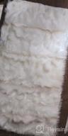 img 1 attached to Grey Faux Fur Rug For Bedroom - 4X4 Ft Round Area Rug Fluffy Shaggy Home Decor review by Brett Islam