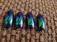 img 1 attached to Get Stunning Manicures With Ardell'S Glass Deco Premium Set Of 24 Artificial Nails - Easy To Use, Stylish Almond-Shaped Press-On Nails, Complete With Glue And Accessories review by Heidi Ramirez