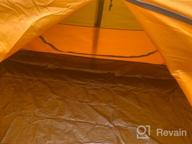 img 1 attached to Bessport Camping Tent: Easy Setup Lightweight Backpacking Tent For 3-4 Seasons, Waterproof & Windproof - Ideal For 2-4 Persons Hiking, Mountaineering And Travel Outdoor Adventures review by Marcus Amillion