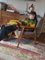 картинка 1 прикреплена к отзыву Pulaski Home Comfort Mid Century Modern Accent Chair - Neutral Chestnut, 25" X 28" X 30.5 от Bruno Gilbert
