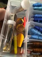 img 1 attached to 108-Piece Embroidery Floss Friendship Bracelet String Kit For Cross Stitch Threads By Looen review by Kevin Gray